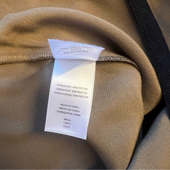 Rails Jada Satin Slip Skirt — Size Small — Peat Moss - Picture 6 of 6